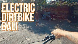 Riding Sur Ron EV Dirt Bike in Bali, Indonesia │Kerobokan, Berawa, Bumbak │ Electric Dirt Bike Bali