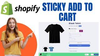 How To Display Sticky Add To Cart On Shopify Website | Shopify Tutorial For Beginners | Part 28