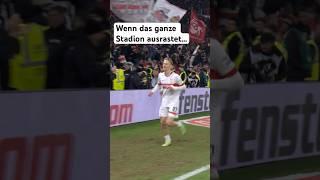 Drama in Stuttgart. #VfBSGE #shorts #vfb #stuttgart #eintrachtfrankfurt #bundesliga