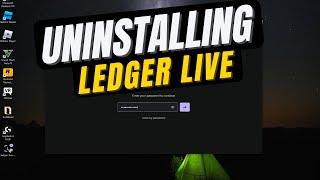 Uninstalling Ledger Live (What Happens & How To Do Clean Uninstall)