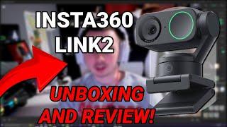 Insta360 LINK2 4K WEBCAM! UNBOXING, SETUP & REVIEW!