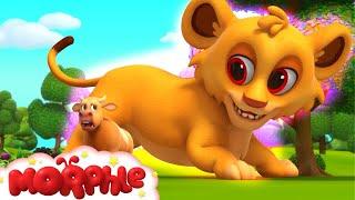 Giant Animals | Morphle 3D | Robot Cartoons for Kids | Moonbug Kids