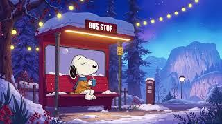 Snoopy Lofi Beats  Chill and Relax with Smooth Hip Hop Sounds for the Perfect Winter Escape