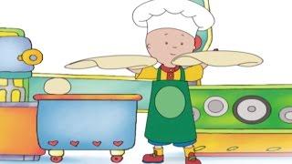 Funny animated Cartoons | Caillou Full Episodes | Caillou the Chef   Hour Long Compilation!