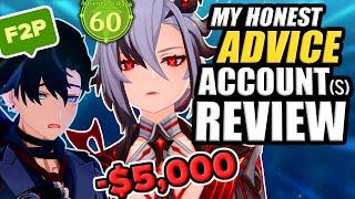 This Player Lost Their Way.. So I Stepped In. Genshin Impact Account Review