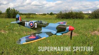 Supermarine Spitfire RC plane flight