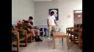 Chipped Bonies Harlem Shake @ Urgent Care!