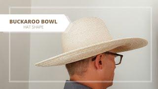 Buckaroo Bowl Hat Shape