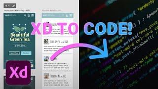 How to Export Code From Adobe XD for Engineers Using Design Specs