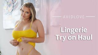 Fishnet Lingerie Try on | Avidlove ft.Badd Angel