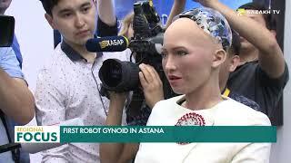 First robot ginoyd in Astana