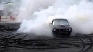 700hp datsun ute first time out for play on pad