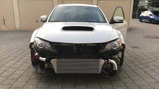 Проверка на Герметичность системы впуска на Субару impreza Wrx sti. Check inlet system Subaru