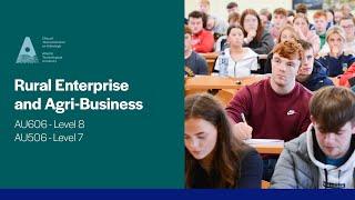 AU606/AU506 - Rural Enterprise and Agri-Business, Mountbellew Campus