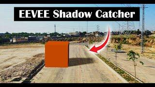 How to Create a Shadow Catcher in Eevee | Blender Tutorial