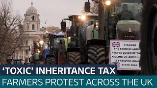 Farmers stage another tractor protest as Government says its support is ‘steadfast’ | ITV News