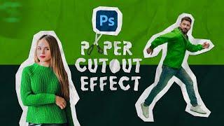 Paper Cut Out Effect in Photoshop | Paper CutOut Effect | Photoshop Tutorial