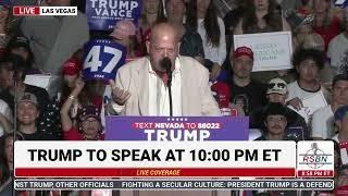 FULL SPEECH: Rick Harrison Speaks at the Trump Rally in Las Vegas, NV - 9/13/24