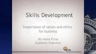 Importance of Values and Ethics for Business