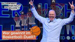 Wie viele Körbe verteilt Stefan Raab? | Du gewinnst hier nicht die Million bei Stefan Raab