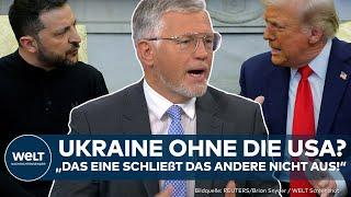 KRIEG IN UKRAINE: Nach Eklat mit Trump! Welche Optionen bestehen noch mit den USA? I WELT Analyse