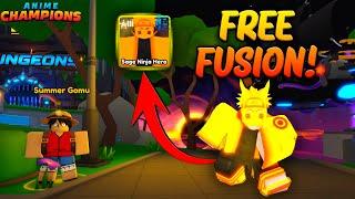 FREE FUSION HERO! | Anime Champions Simulator