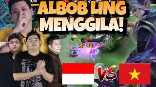LING ALBOB NGAMUK COY !! INDONESIA VS VIETMAN MATCH 1 - IESF ASIA TENGGARA