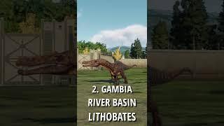 TOP 5 SUCHOMIMUS SKINS | Jurassic World Evolution 2 #shorts