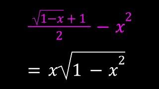 A Crazy Problem from Russia | Radical Equations