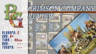 Crimson company Board Game Review eng.