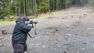 Some AR-15 3 round burst fun going CRAZY!