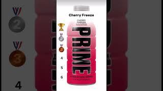 Rank these prime flavors but you can’t change  #shorts #ranking #prime #drinks #trending #viral