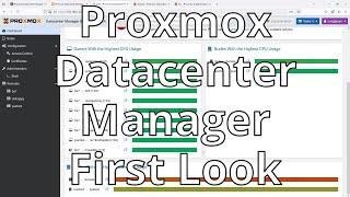 Exploring Proxmox Datacenter Manager Alpha: First Impressions