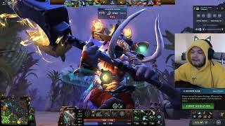 Sniper literally does nothing the entire game without abandoning ship | Dota 2 Reporter Man