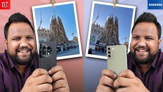 OnePlus 11R vs Galaxy S21 FE - A Day in Barcelona Testing Cameras!
