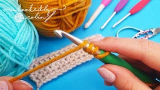 The ONLY 3 Stitches You Need to Learn Crochet! 