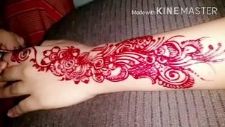 Nashqado cusub cilaan |New floral Henna by Adna Henna