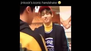 Jinkook handshake #bts #jin #jungkook #OT7