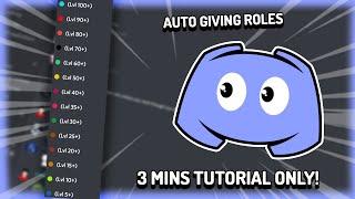 How To Setup Level Roles And Auto Give Them On Discord!  (Arcane)