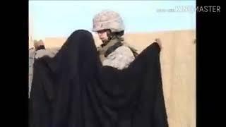 NATO forces and Afghan female, what kind of checking is this