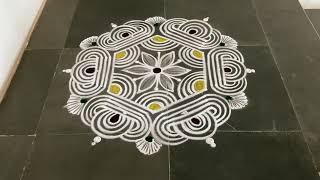 Easy 5*3 padikolam designs| Simple muggulu designs| easy rangoli designs| Beginners kolam