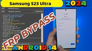 Boom !!! Samsung S23 Ultra FRP Bypass Android 14 One Click Any Security With New Update Tool