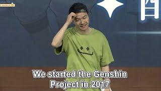 Mihoyo CEO Dawei talks about How Genshin was almost Cancelled | Genshin FES 2023 [EN Sub]