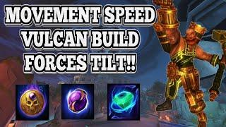 THIS VULCAN BUILD TILTS ENEMIES INTO THROWING | Season 11 Ranked Conquest - SMITE