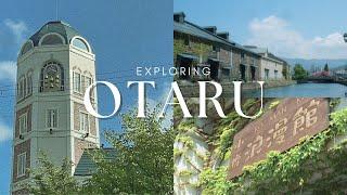 Day-trip to Otaru : Otaru Canal, Sakura, Music Boxes, and Seafood!  Hokkaido Travel Vlog