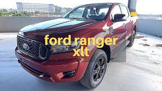 2021 Ford Ranger XLT 4x2 AT in Sunset Red - Walkaround + Revs (Philippines)