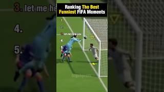 Ranking The Best Funniest FIFA Moments #fifa #eagames #football #shorts