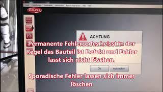 Arbeiten mit dem Delphi DS150E Diagnoseinterface