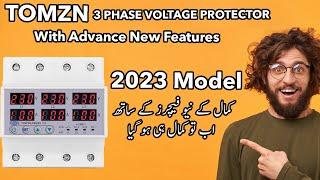 3 phase voltage protector 2023 Model with improved features