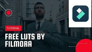 Wondershare Filmora Color Grading videos using Free LUTS by Filmora